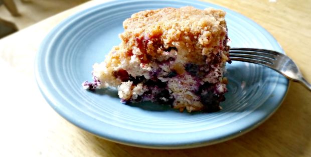 blueberry almond crumb squares