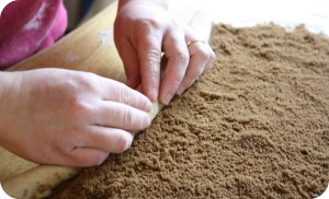 assembling the rolls